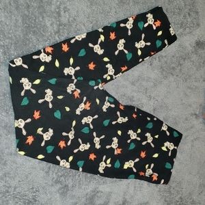 Adorable bunny printed leggings